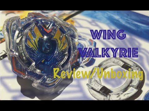 BEYBLADE BURST (ベイブレードバースト)| B-01DX Starter set Valkyrie Wing Accel (unboxing/review)