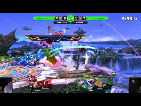 WeeklyVac 71 - SSBU - MothPlague (Piranha Plan)t vs Ku-nai (Min Min, Terry)