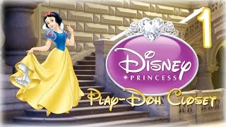 Disney Princess Play Doh Closet Episode 1 - Snow White