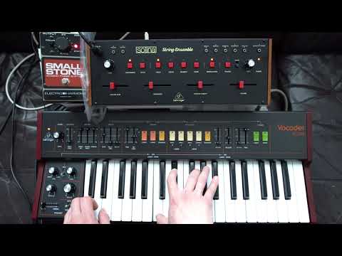 Behringer Solina Unboxing + Comparison with VC340 + Phaser Comparison with the Small Stone
