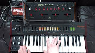 Video thumbnail for Behringer Solina Unboxing + Comparison with VC340 + Phaser Comparison with the Small Stone by zajdima