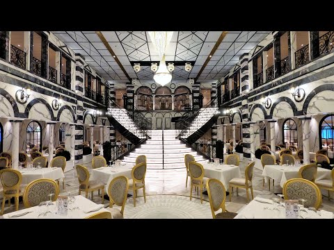 COSTA FIRENZE SHIP TOUR 4K - RESTAURANTE PRINCIPAL DEI MEDICI - convés 3/4