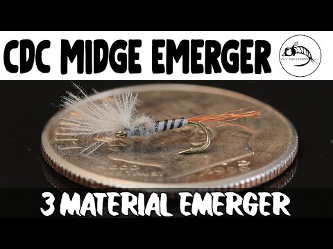 Fly Tying Tutorial: #24 CDC Midge Emerger