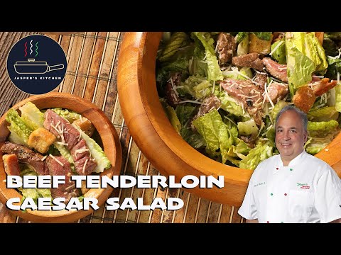 Jasper’s Kitchen: Beef Tenderloin Caesar Salad 🥗🥩