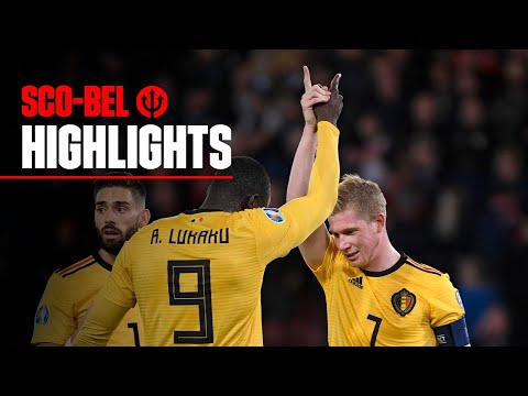 Scotland 0-4 Belgium   ( UEFA Euro 2020 qualifying )