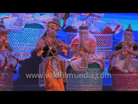 Raas Leela, a classical dance performance at Paryatan Parv, Delhi