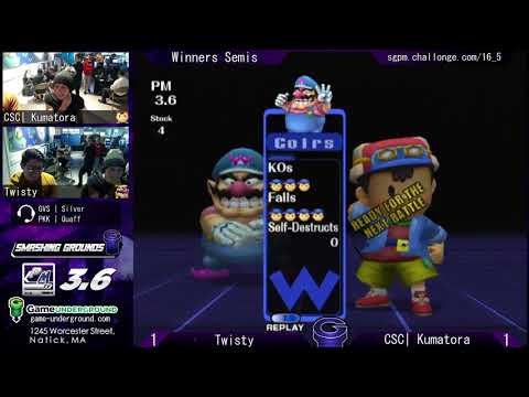 SG at GU 16.5 WS - Twisty (Wario) vs. CSC | Kumatora (Ness)