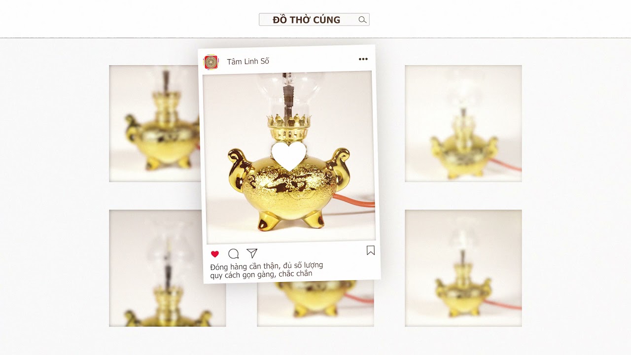 Đèn thờ điện led cúng truyền thống bầu tròn kim sa vàng cao 16cm sáng rực rỡ - Có dây + bóng sẵn