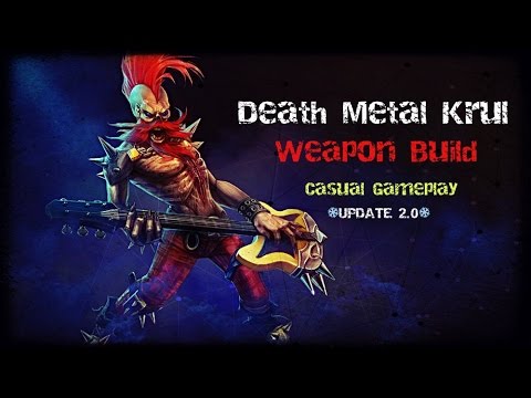 VAINGLORY: Death Metal Krul | Weapon Build | Casual Gameplay | Update 2.0