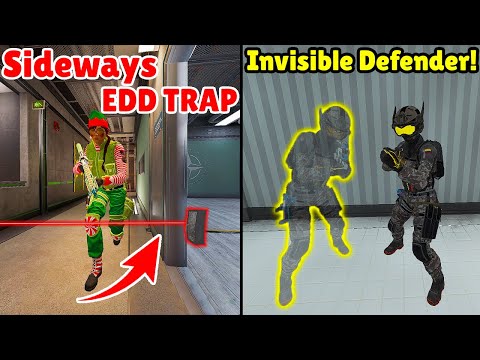 *NEW* Kapkan Sideways Trap is BROKEN! | Is This Invisible Defender a Cheat! - Rainbow Six Siege