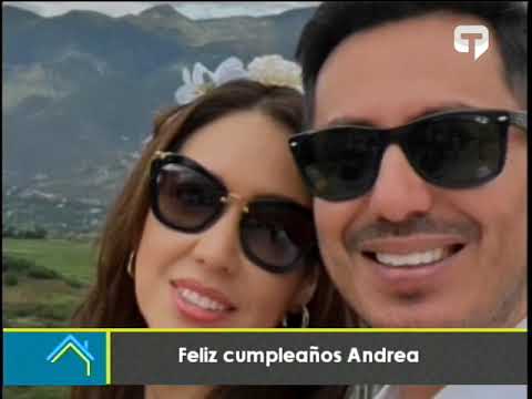 Feliz cumpleaños Andrea