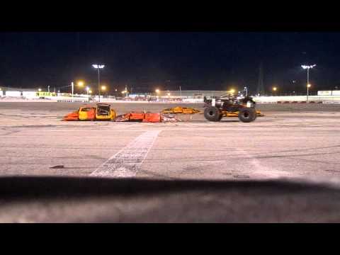 Midwest Monster Truck Events Toledo Freestyle 2012 Track veiw