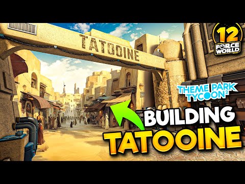 Building the TATOOINE AREA! • Building Force World | #12