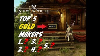 New World Money Guide - Top 5 Items To Sell After 1.1