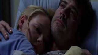 Izzie and Denny cuddle