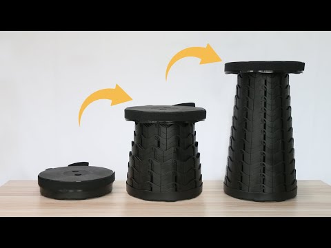 Coideal Retractable Folding Stool for Traveling