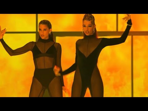 Eleni Foureira x Evangelia - Fotia - LIVE - MadWalk 2021