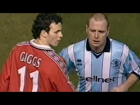 Ryan Giggs vs Middlesbrough 1998/99 FA Cup | Masterclass vs Gascoigne