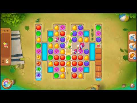 Gardenscapes Level 834 No Booster 🌲 l MiniGames