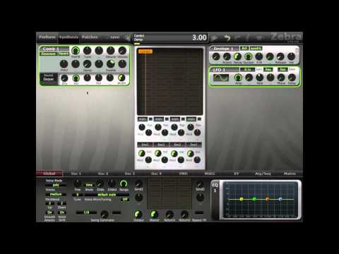 Zebra2 Mini-Tutorial #47 - More Combs