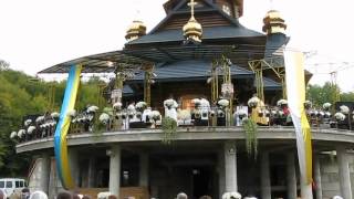 preview picture of video 'Проща вервиці за єдність Церкви с. Погоня 2012 р.'