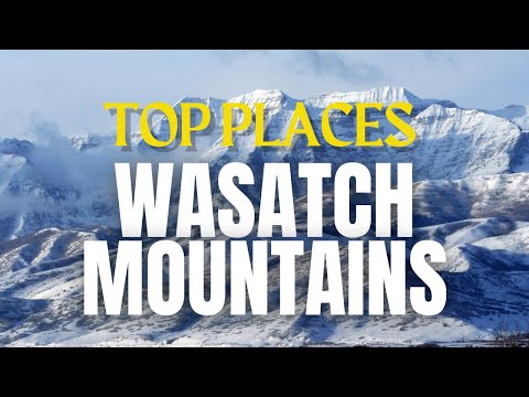 Utahs Wasatch Mountains