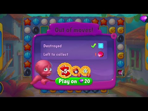 @Fishdom Win Strikes Level 5596 - Super Hard Level 5598, Out of Moves Three Times Cost a Lot 😭