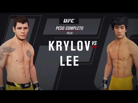 Bruce Lee vs. Nikita Krylov - EA Sports UFC 4 - Epic Fight