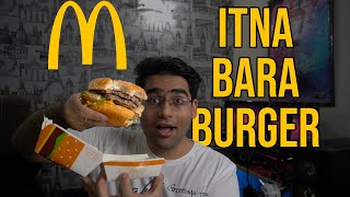ITNA BARA BURGER! | McDonald's Mega Mac