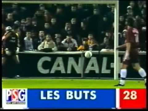 christian triplé metz psg 1999