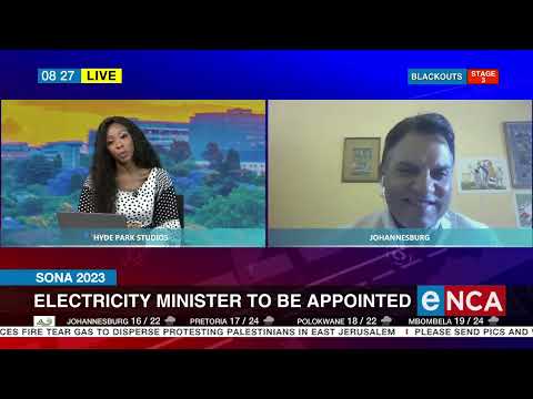 Discussion Electricity Minister to be appointed