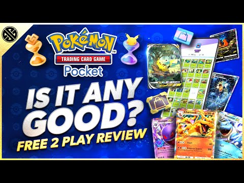 Pokemon TCG Pocket is a SURPRISINGLY fun mobile game | F2P Review - YouTube