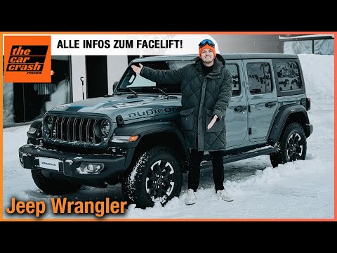 Jeep Wrangler Facelift (2024) Endlich wieder als Benziner ab 70.000€! Fahrbericht | Review | Test