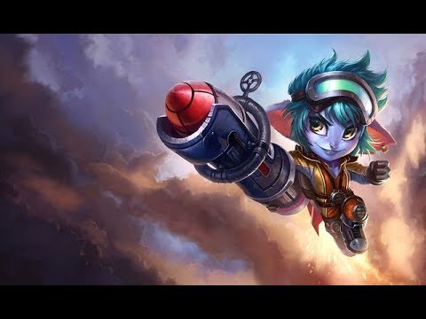 Rocket Girl Tristana, in action.