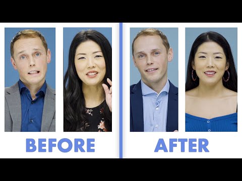 初デートの前後にインタビューを受けました - Leonty & Ash｜グラマー (Interviewed Before and After Our First Date - Leonty & Ash | Glamour)