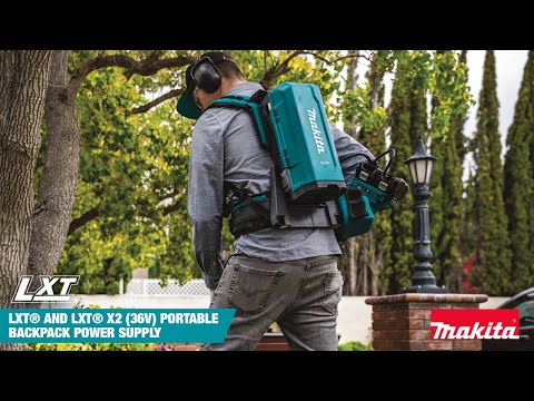 Makita 191A64-2 Nešiojama kuprinė akumuliatoriams, PDC01 video