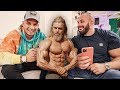 Pietro Lombardi und Kevin Wolter raten welche Bodybuilder auf Stoff sind!