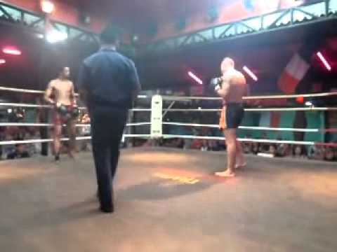 Phil's Muay Thai fight, second round