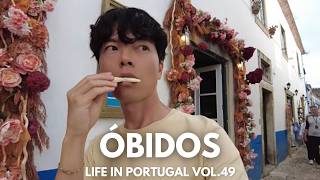 母を連れてポルトガルの宝石「Óbidos」へ行ってきました