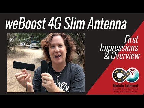 The New weBoost 4G Slim - A Better Indoor Antenna for 4G-X and 4G-M Cellular Boosters?