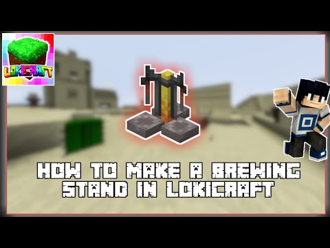 How to make BREWING STAND in LokiCraft or Minecraft ? BREWING STAND Recipe