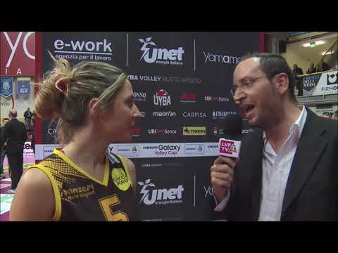 Silvia Lussana dopo UYBA-SAB