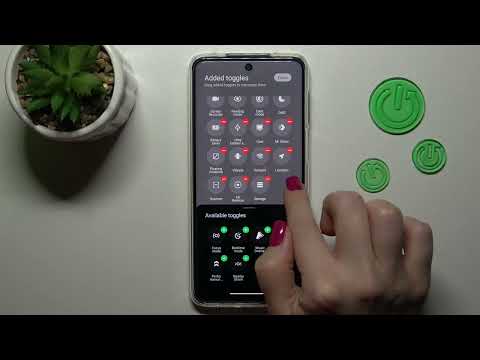 How to Adjust Notification Panel Shortcuts on REDMI NOTE 10 LITE - Customize Notification Bar