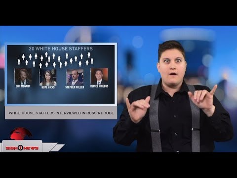 20 White House staffers interviewed in Russia probe (ASL - 1.26.18)
