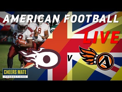 LIVE AMERICAN FOOTBALL | LONDON OLYMPIANS v BRISTOL AZTECS | BAFANL PREMIER SOUTH | 07/07/19
