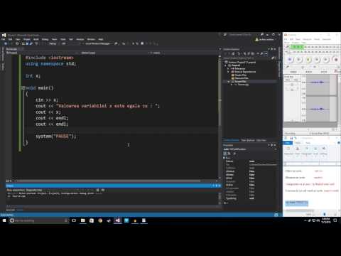 Curs Programare C++ : Citire, Afisare, Declarare