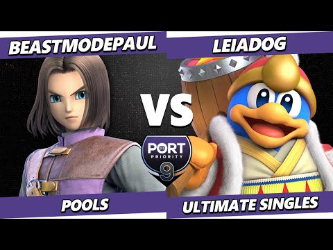 Port Priority 9 - BeastModePaul (Hero) Vs. leiadog (Dedede) Smash Ultimate - SSBU