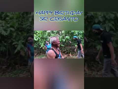 Happy Birthday Sir Crisanto