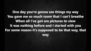 One less Reason-A day To Be Alone (lyrics)