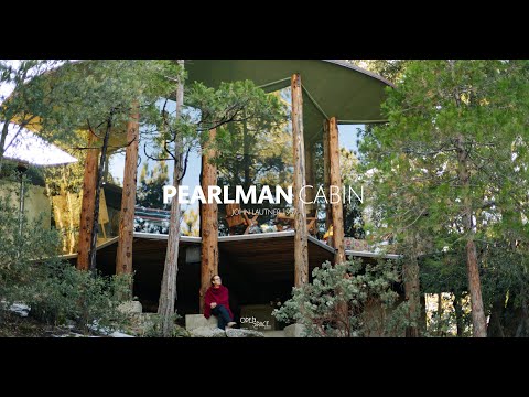 Erkundung der restaurierten Pearlman-Hütte von John Lautner in Idyllwild, Kalifornien | Hausführung